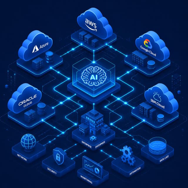 Applicazione ibrida multi cloud e on-premises